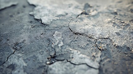 Poster - Concrete surface Abstract feeling texture effect Shades of gray : Generative AI