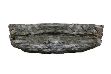 Wall Mural - rock isolated transparency background..