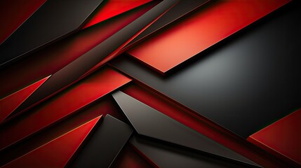 Sticker - abstract red and black are light pattern with the gradient is the with floor wall metal texture soft tech diagonal background black dark sleek clean modern.  