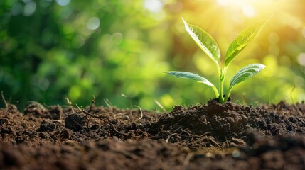 Wall Mural - The concept of World Soil Day 