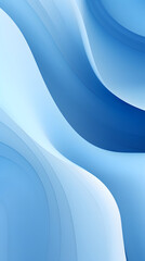 Wall Mural - digital fantasy blue mountain curve abstract graphic poster background