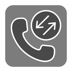 Wall Mural - Call Log Icon