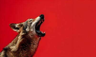 Wall Mural - World Rabies Day copy space background