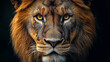 © Sascha - Roar of Courage: Majestic Lion in High Definition. Generative AI