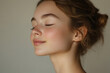 © MagnusCort - A close up of a girl's face with her eyes closed
