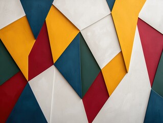 Wall Mural - abstract geometric shapes and patterns