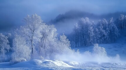 Wall Mural - frozen landscapes 7