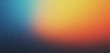 © Rahela2Studio - blue and orange gradient background design with grainy noise texture effect, web banner design, product design and social media, Banner poster header design.