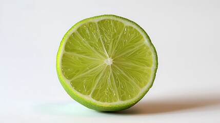 Sticker - Close-Up of a Sliced Lime