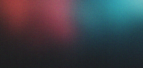 Wall Mural - red and blue gradient background design with grainy noise texture effect, web banner design, product design and social media, Banner poster header design.