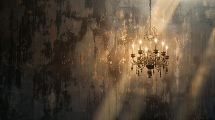 Wall Mural - chandelier