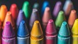 © atar - close view multicolor crayon