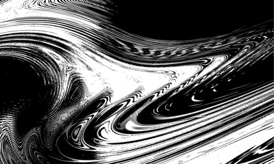 Aufkleber - Black on white background. Black and white dissolve halftone grunge effect. Splash vector illustration