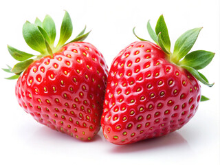 strawberry isolated on white background