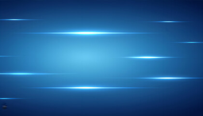 Wall Mural - dynamic blue light stripes create a futuristic background for creative projects