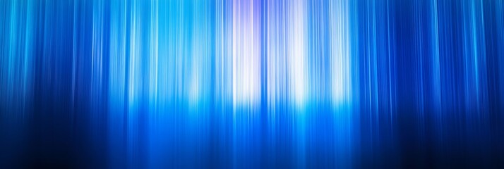 Wall Mural - an abstract background featuring vertical lines of blue and white, symbolizing speed, technology, en