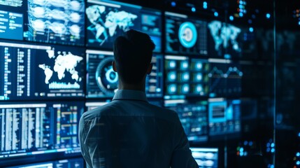 Incident management, business technology concept. Operational excellence in IT operations. Process of efficiently identifying, diagnosing and resolving unexpected problems that occur in IT systems.