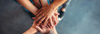 © Daniel - Stack of hands showing unity and teamwork