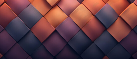 Wall Mural - Abstract background made of geometric shapes forming a colorful pattern