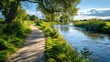 © Dara - Picturesque footpath along a riverside