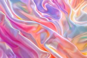 Sticker - A close-up shot of a vibrant and abstract artwork created with liquid colors, ideal for use in design projects or as a decorative piece