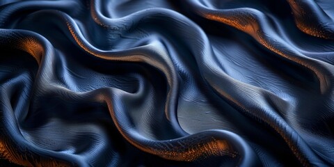 Wall Mural - Abstract Waves and Ripples, An Artistic Imagery