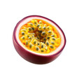 © Exnoi - A red and yellow fruit with a hole in the middle