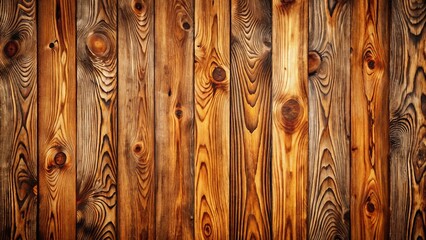 Wall Mural - Rustic Wooden Plank Texture with Knots and Grain Patterns, wood texture, wood grain, wood background, rustic wood