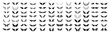 © Pavlo - Simple set of wings vector icons for web design on transparent background