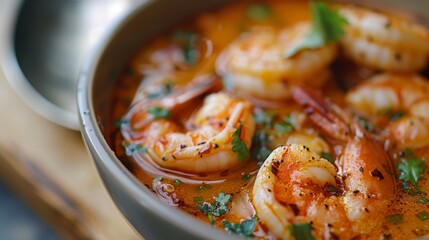 Poster - shrimp soup