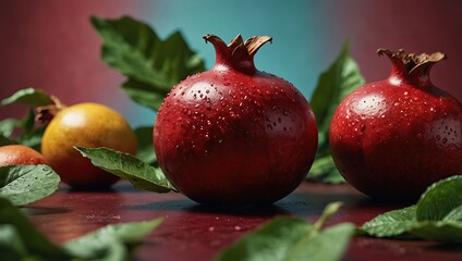 Wall Mural - pomegranate