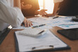 © Sirikarn Rinruesee - Business meetings to analyze investment strategies and brainstorm sales plans for a more profitable business.