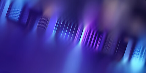 Wall Mural - holographic lines background