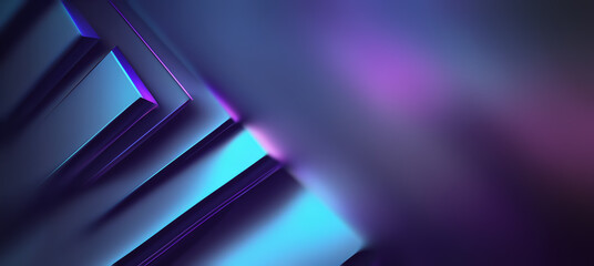 Wall Mural - holographic lines background