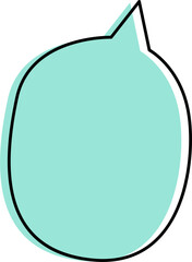 Sticker - Bubble Chat Shape