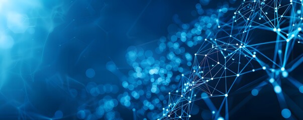 plexus blue background