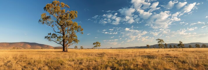 Wall Mural - Australian outback landscape photo