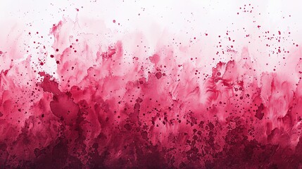 Wall Mural - Vibrant Abstract Splashing Watercolor Background with a Gradient of Red. This captivating artwork features a smooth gradient transitioning through various shades of red