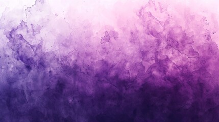 Wall Mural - Vibrant Watercolor Splash Background with Gradient of Violet, Perfect for Artistic Designs and Creative Projects. Abstract Artistic Texture with Fluid Colors for Graphic Design and Backgrounds.