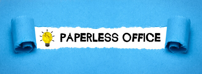 Sticker - Paperless Office	