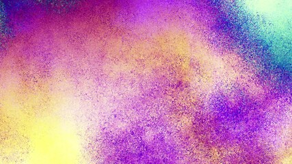 Leinwandbilder - Seamless colorful abstract background with rough grain for loop playback. Dynamic gradient animation with grainy grains on abstract background