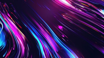 Wall Mural - Abstract Neon Lights