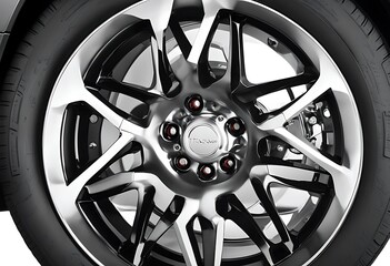 black classic wheel background car white isolated tire tyre rim automobile spare stamped new steel metal vehicle part auto side circle profile sc service garage rubber tread