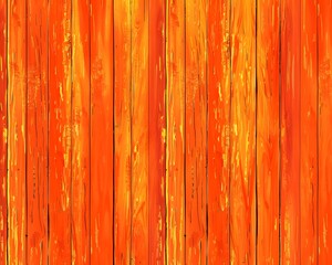 Canvas Print -  Orange striped vertical background