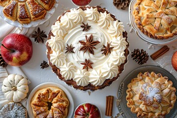 Poster - Delicious Homemade Apple Pies and Pastries