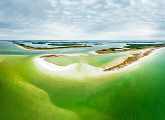 Canvas Print - Fort DeSoto beach