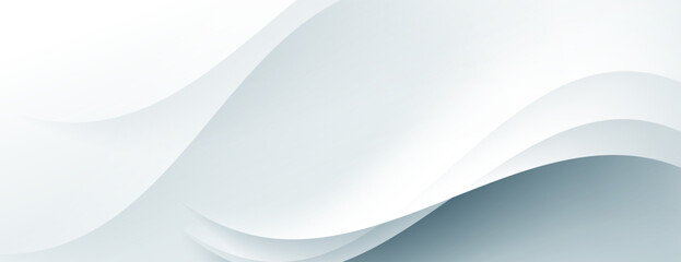 Wall Mural - abstract white background with wavy texture composition