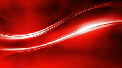 Leinwandbilder - Swirls of vivid red create a captivating visual, enhanced by luminous highlights that suggest movement and energy in an artistic composition