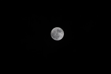 full moon | mood picture | moon photography