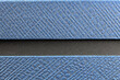 © MMxeon - Close up blue and black synthetic textile, synthetic texture use on premium Packaging.